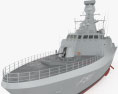 TCG Heybeliada 护卫舰 3D模型