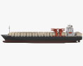 MV Maj. Bernard F. Fisher container ship 3D модель