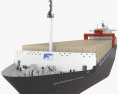 MV Maj. Bernard F. Fisher container ship 3D 모델 