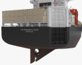 MV Maj. Bernard F. Fisher container ship Modèle 3d