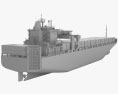 MV Maj. Bernard F. Fisher container ship Modello 3D