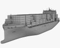 Nave portacontainer Maersk V-classe Modello 3D