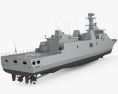 拉登·艾迪·瑪爾塔迪納塔級 巡防艦 3D模型