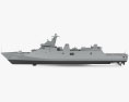 拉登·艾迪·瑪爾塔迪納塔級 巡防艦 3D模型