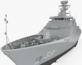Martadinata-class frigate 3d model