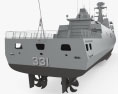 Martadinata-class Fragata Modelo 3D