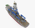 Noble 钻井船 3D模型