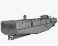 OOCL G-class container ship 3d model