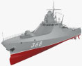 Project 22160 patrol ship 3d model