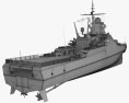Project 22160 patrol ship Modelo 3D