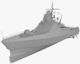 Project 22160 patrol ship 3d model