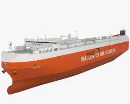 Roll-on roll-off ship MV Tonsberg 3D model