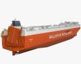 Roll-on roll-off ship MV Tonsberg Modelo 3D