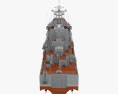 Великий десантний корабель проєкту 775 3D модель