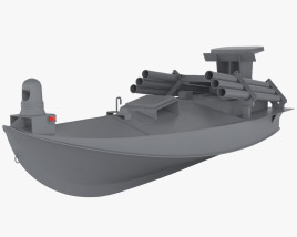 Sea Baby MRLS USV 3D model