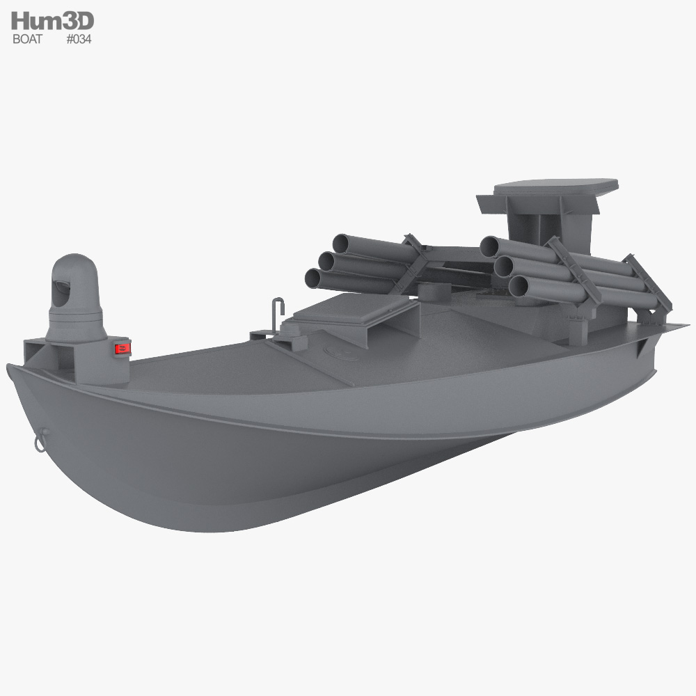 Sea Baby MRLS USV 3D модель