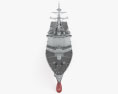 Sejong the Great-class destroyer 3d model