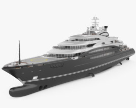 Serene Яхта 3D модель