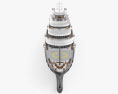 Serene Yacht 3d model
