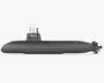 Classe Soryu Sottomarino Modello 3D