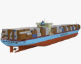 Sovereign Maersk Container Ship 3D-Modell