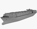 Sovereign Maersk Container Ship Modèle 3d