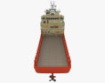 TIMBALIER ISLAND Offshore Supply Ship Modelo 3D