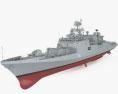 Talwar-Klasse Fregatte 3D-Modell