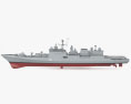 Classe Talwar Fregata Modello 3D