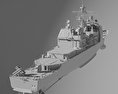 Ракетный крейсер типа Тикондерога 3D модель