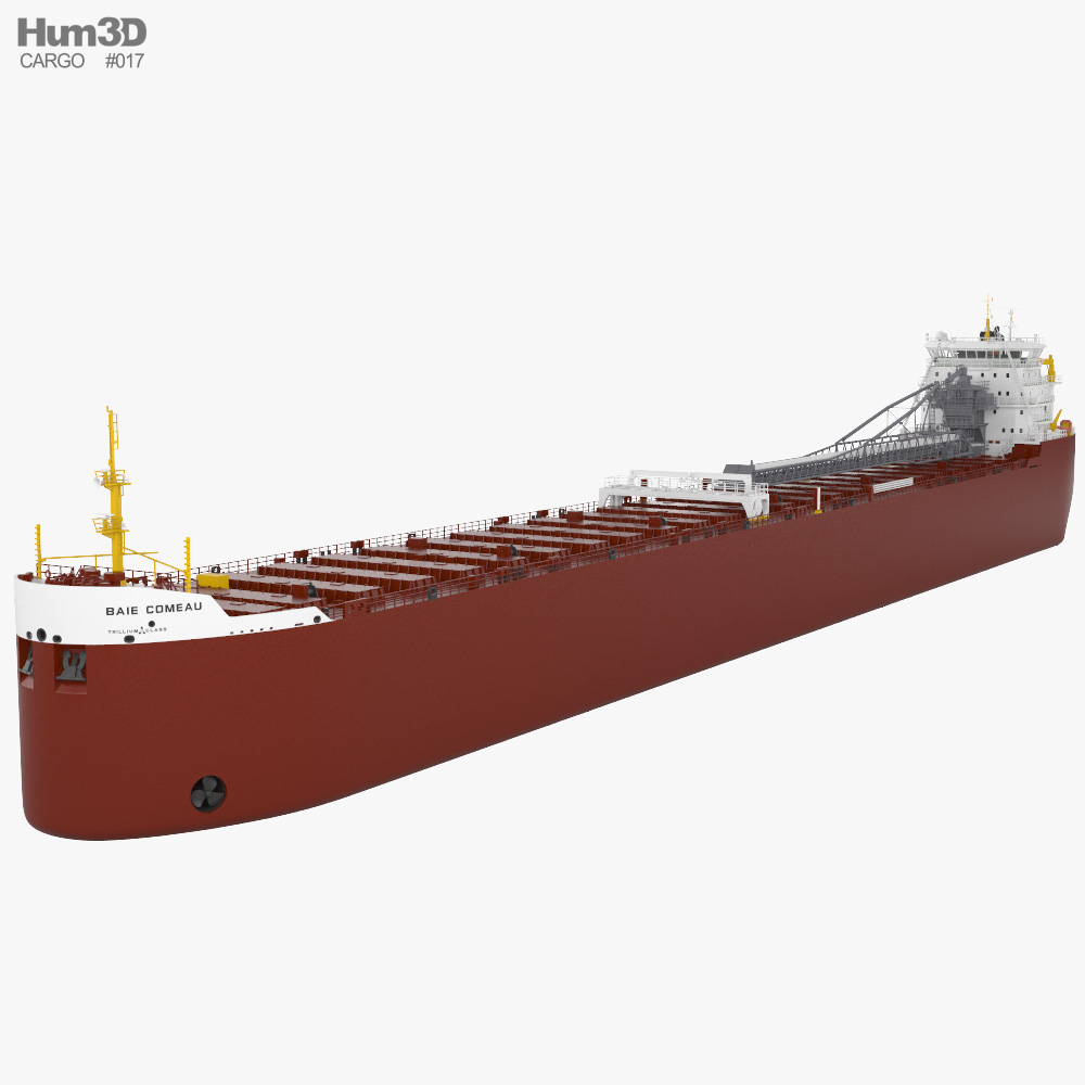 Trillium-class freighter 3D model