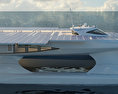 MS Turanor PlanetSolar solar-powered boat 3D-Modell