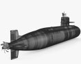 039A型潜水艦 3Dモデル