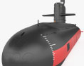 Type 039A U-Boot 3D-Modell
