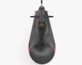 Подводная лодка типа 039A 3D модель