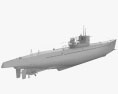 IX級潛艇 3D模型