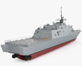フリーダム 沿海域戦闘艦 3Dモデル