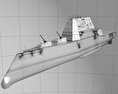 ズムウォルト ミサイル駆逐艦 3Dモデル
