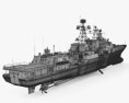 Udaloy-class destroyer 3d model