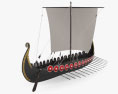Viking Longship 3D 모델 