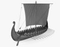 Viking Longship Modelo 3D