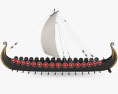 Viking Longship 3D модель