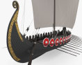 Viking Longship 3d model