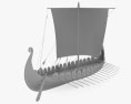 Viking Longship 3D模型