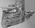 Well intervention Vessel SKANDI CONSTRUCTOR 3D-Modell