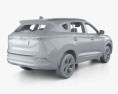 SiHao X8 con interior 2024 Modelo 3D