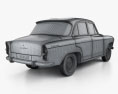 Simca Aronde P60 Elysee 1958 3D模型
