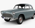 Simca Aronde P60 Elysee 1958 3D 모델 