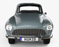 Simca Aronde P60 Elysee 1958 3D 모델  front view