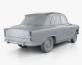 Simca Aronde P60 Elysee 1958 3D模型
